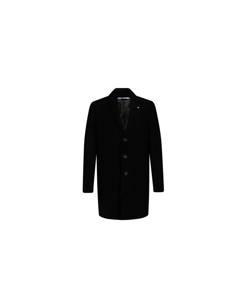 Manuel Ritz JACKEN & MÄNTEL - Mäntelauf YOOX.COM Schwarz