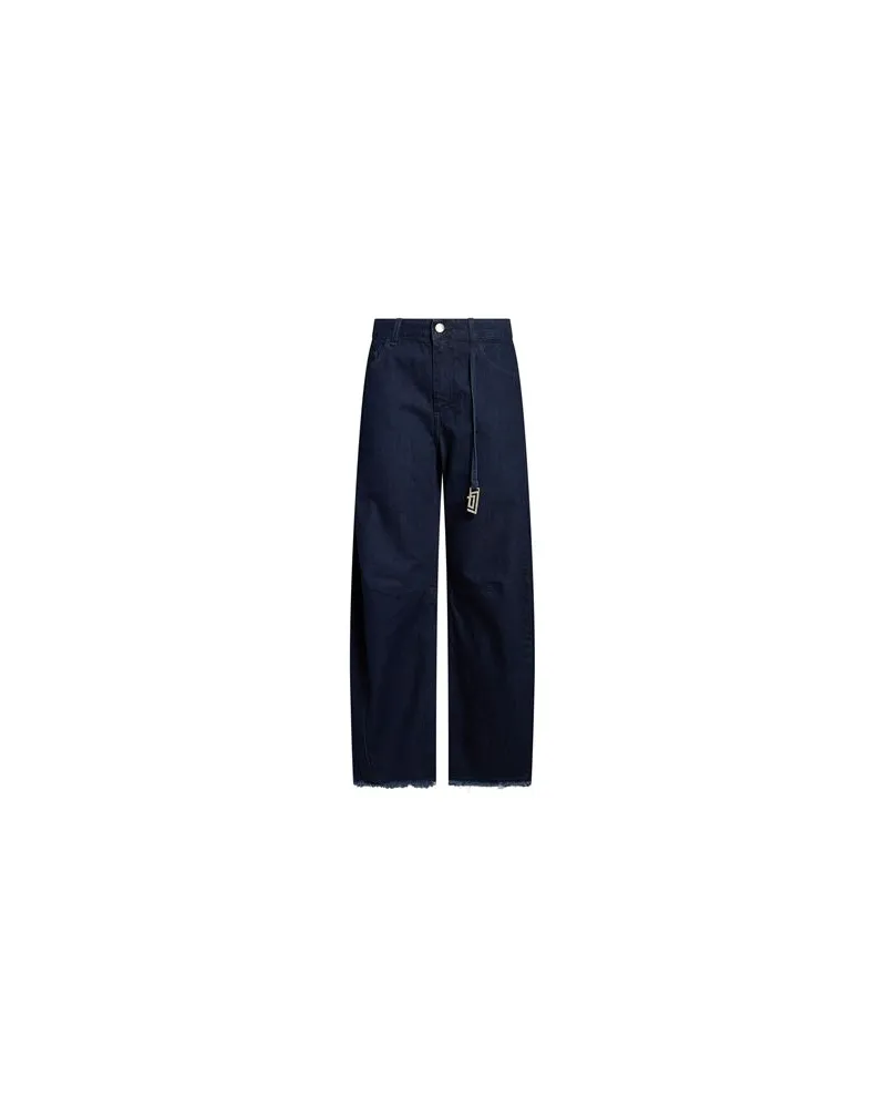 Jijil HOSEN & RÖCKE - Jeanshosenauf YOOX.COM Blau
