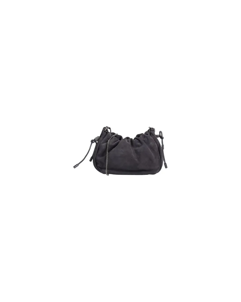 Brunello Cucinelli TASCHEN - Umhängetascheauf YOOX.COM Schwarz