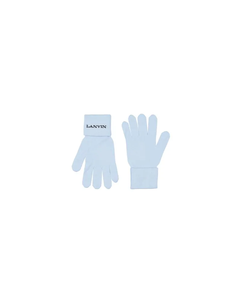 Lanvin ACCESSOIRES - Handschuheauf YOOX.COM Himmelblau