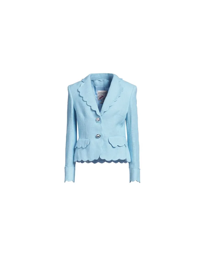 Maison Common ANZÜGE und CO-ORDS - Blazersauf YOOX.COM Himmelblau