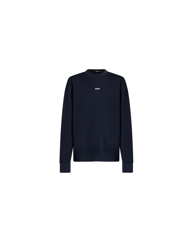 HUGO BOSS TOPS - Sweatshirtsauf YOOX.COM Marineblau