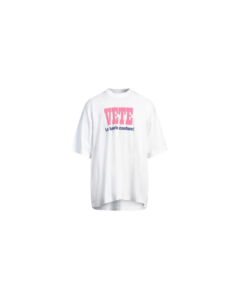 VETEMENTS TOPS - T-shirtsauf YOOX.COM Weiß