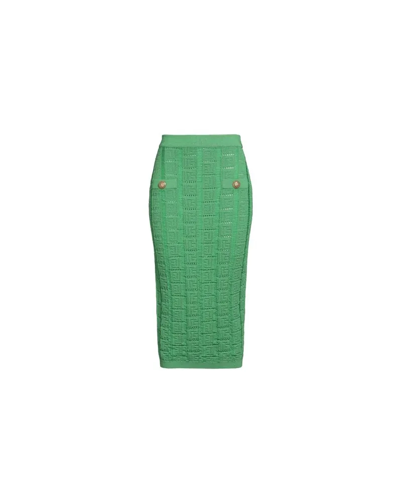 Balmain HOSEN & RÖCKE - Midi-Röckeauf YOOX.COM Grün