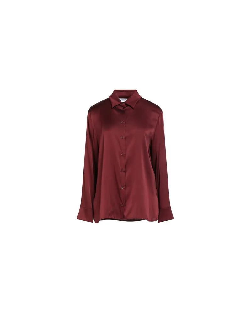 Max Mara LEISURE - TOPS - Hemdenauf YOOX.COM Schokobraun