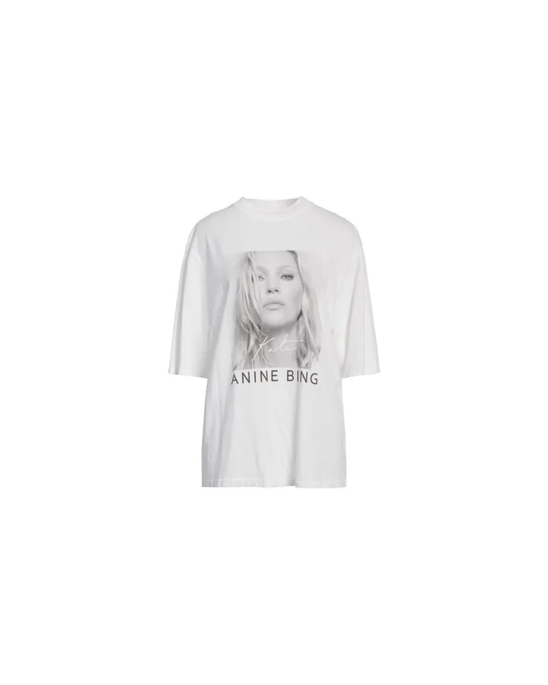 Anine Bing X KATE MOSS BY CHRIS COLLS - TOPS - T-shirtsauf YOOX.COM Weiß