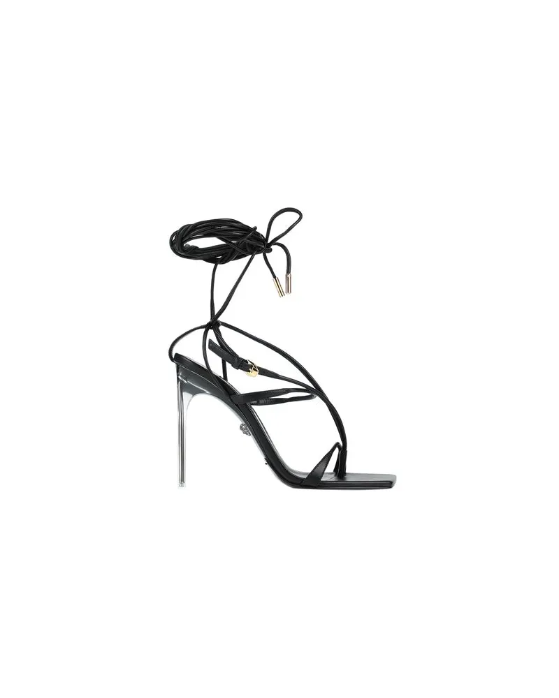 Versace SCHUHE - Sandalenauf YOOX.COM Schwarz