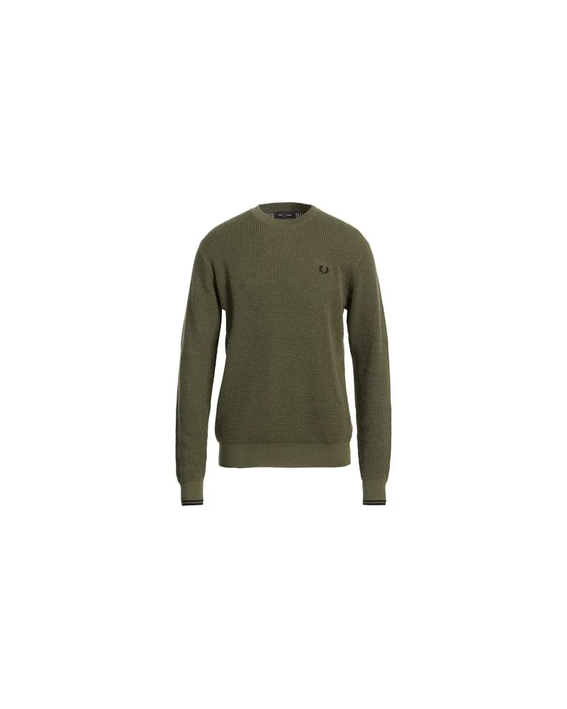 Fred Perry STRICKWAREN - Pulloverauf YOOX.COM Militärgrün