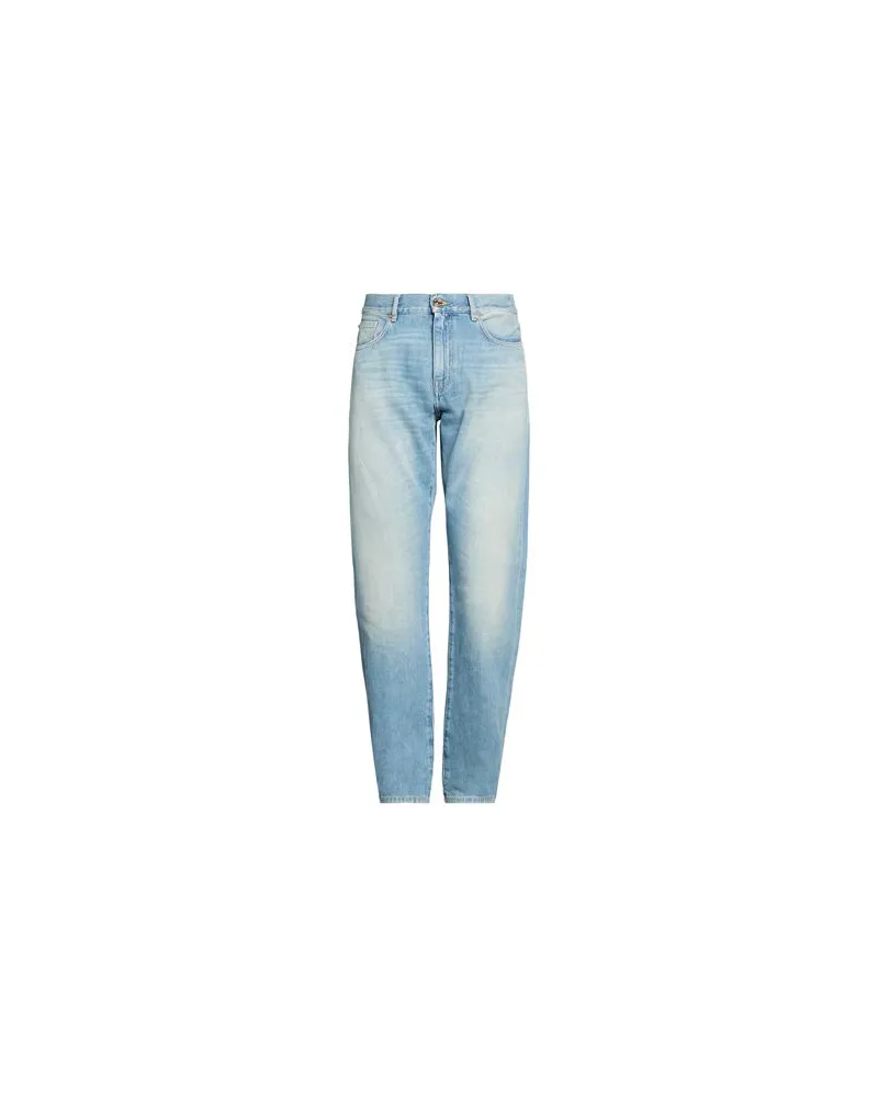 Versace HOSEN & RÖCKE - Jeanshosenauf YOOX.COM Blau