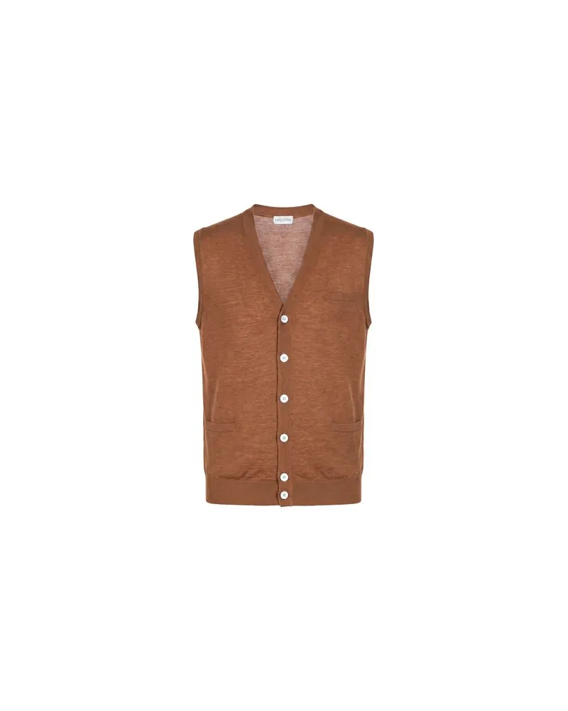 Ballantyne STRICKWAREN - Strickjackenauf YOOX.COM Braun