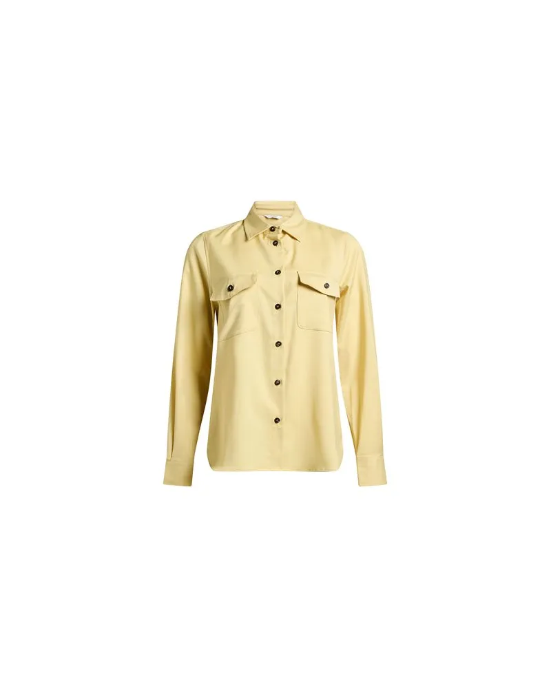 CRUNA TOPS - Hemdenauf YOOX.COM Pastellgelb