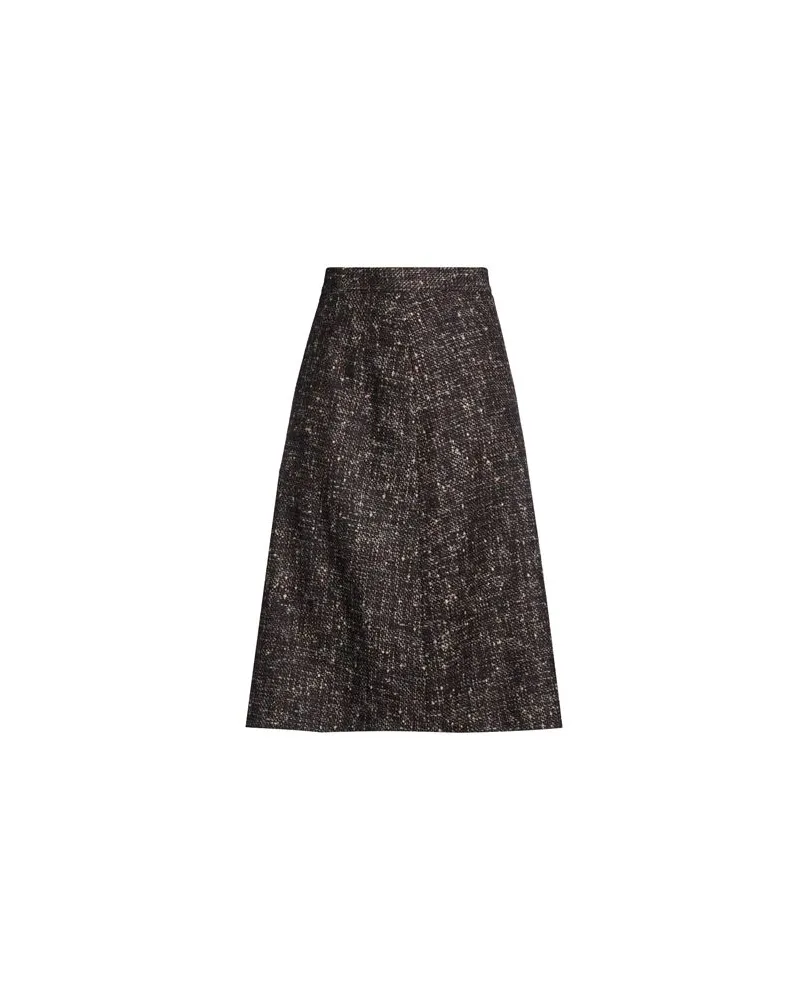 LARDINI HOSEN & RÖCKE - Midi-Röckeauf YOOX.COM Dunkelbraun