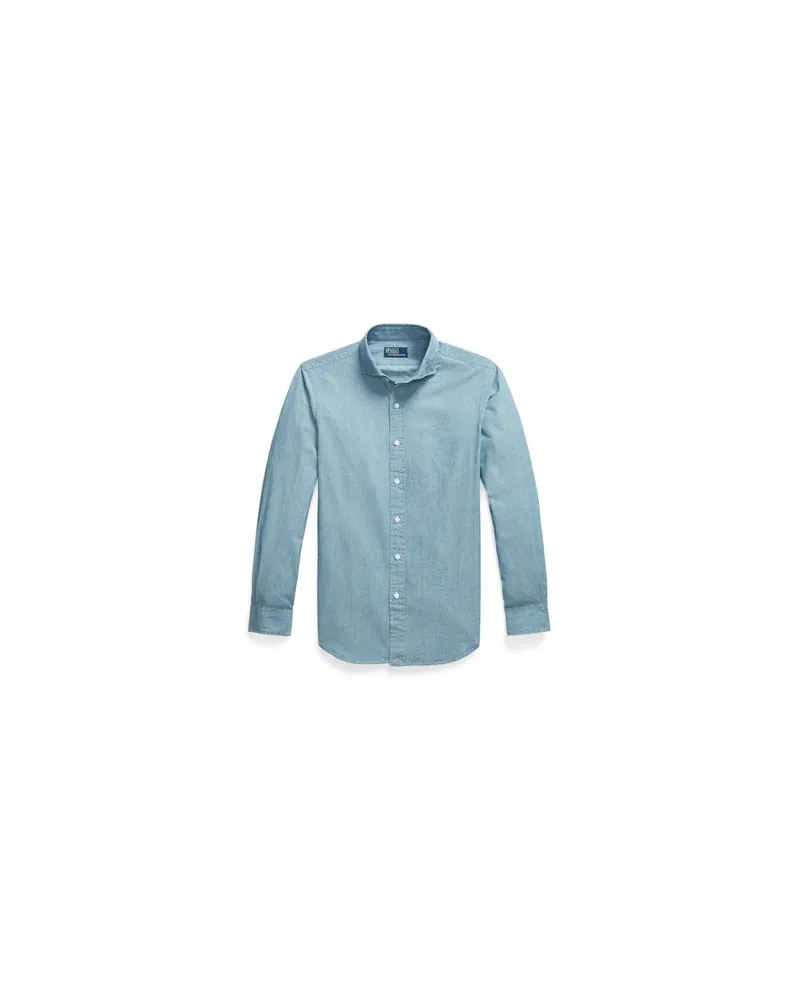 Ralph Lauren TOPS - Hemdenauf YOOX.COM Blau