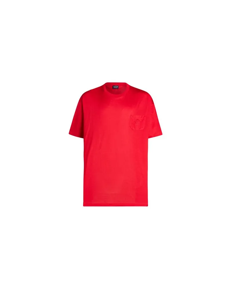 Paul & Shark TOPS - T-shirtsauf YOOX.COM Rot