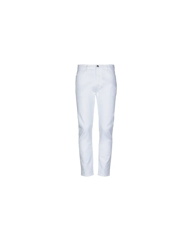 Re-HasH HOSEN & RÖCKE - Jeanshosenauf YOOX.COM Weiß