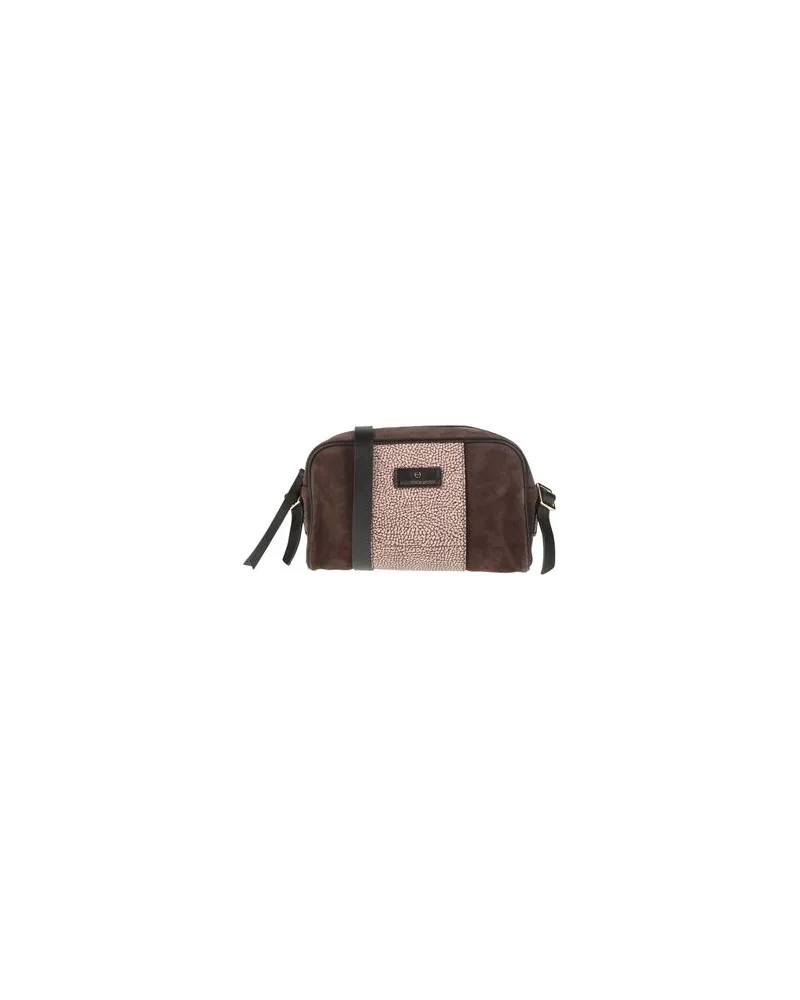 Borbonese TASCHEN - Umhängetascheauf YOOX.COM Dunkelbraun