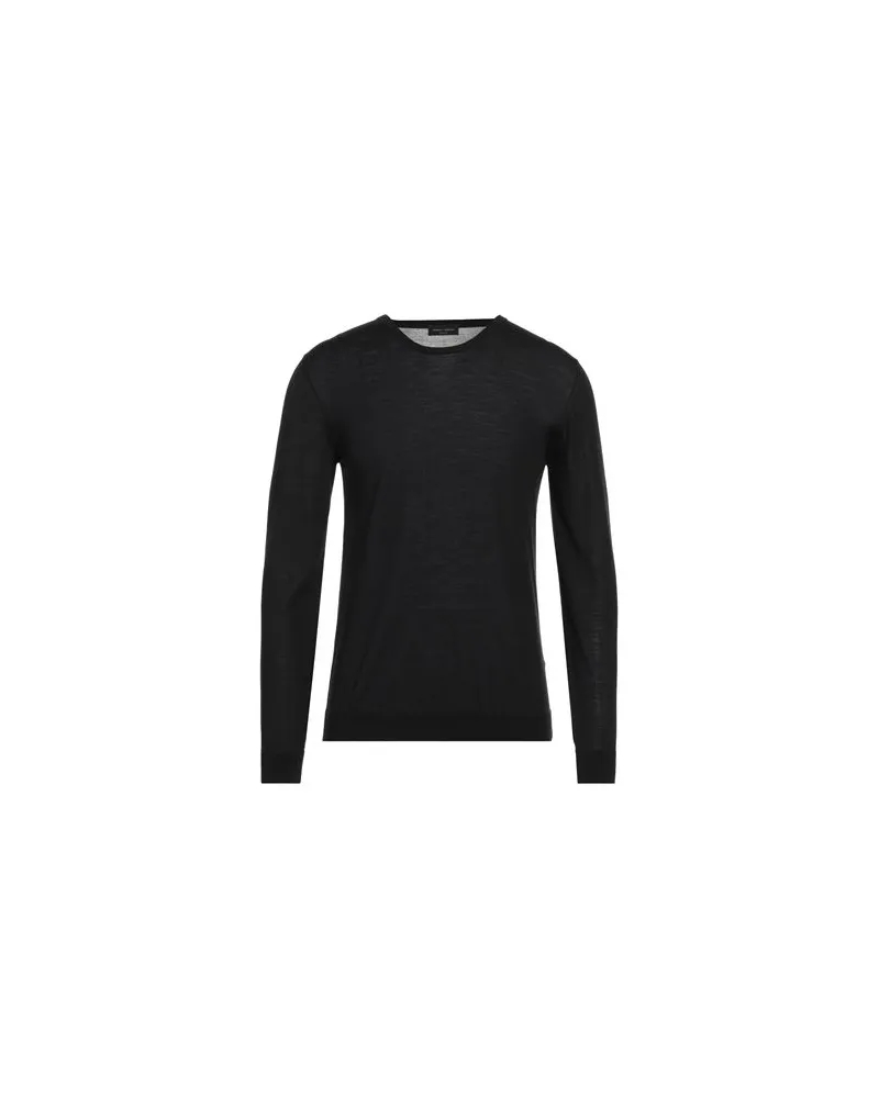 Roberto Collina STRICKWAREN - Pulloverauf YOOX.COM Schwarz