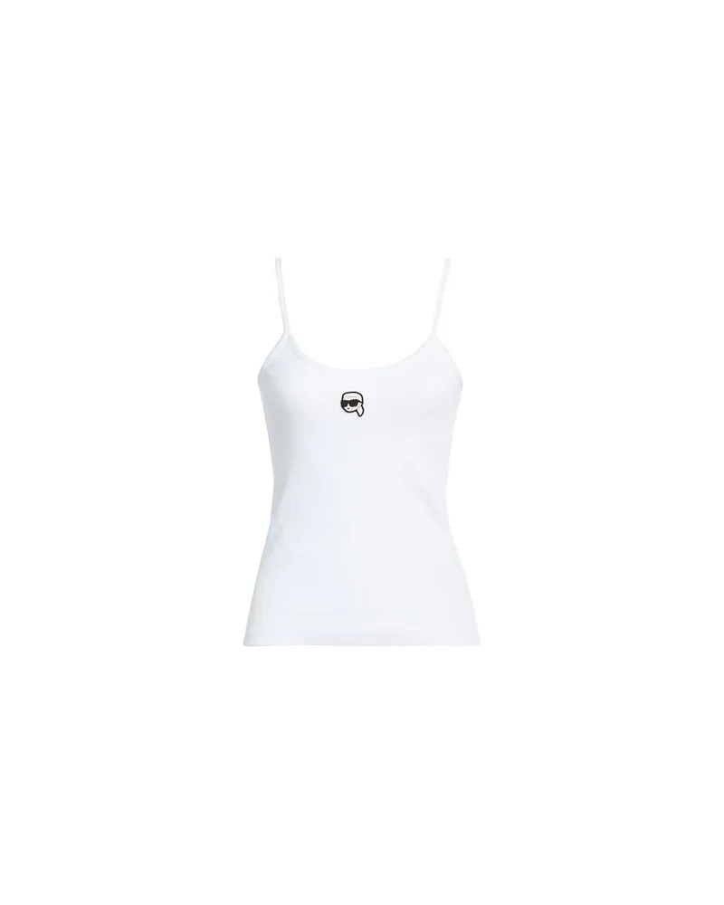 Karl Lagerfeld TOPS - Tank Topsauf YOOX.COM Weiß