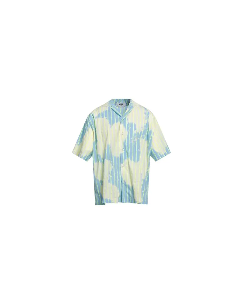 MSGM TOPS - Hemdenauf YOOX.COM Himmelblau