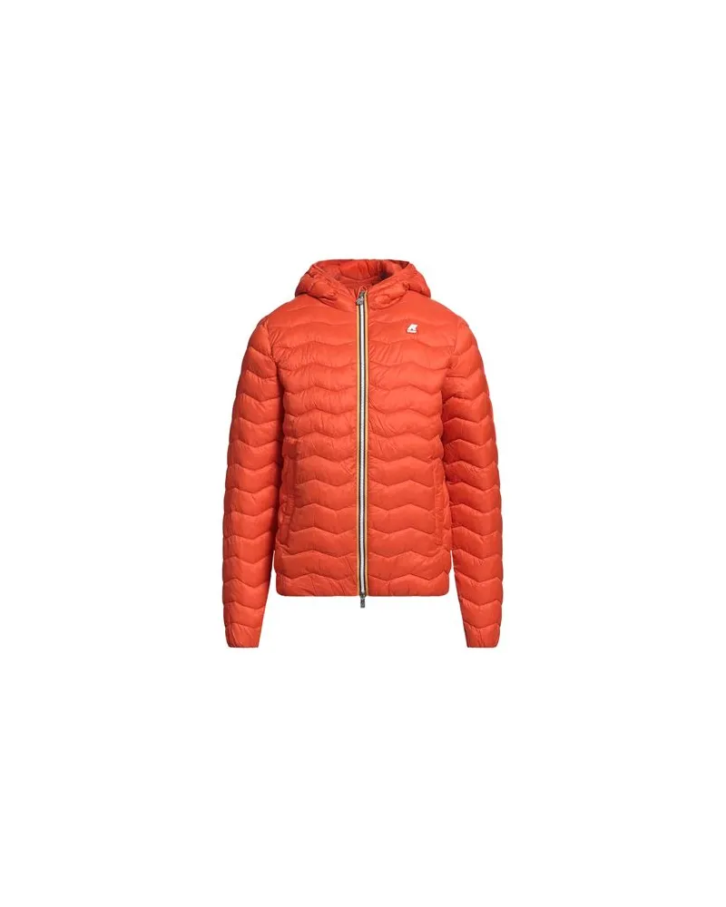 K-Way JACKEN & MÄNTEL - Pufferjacken & Daunenjackenauf YOOX.COM Orange