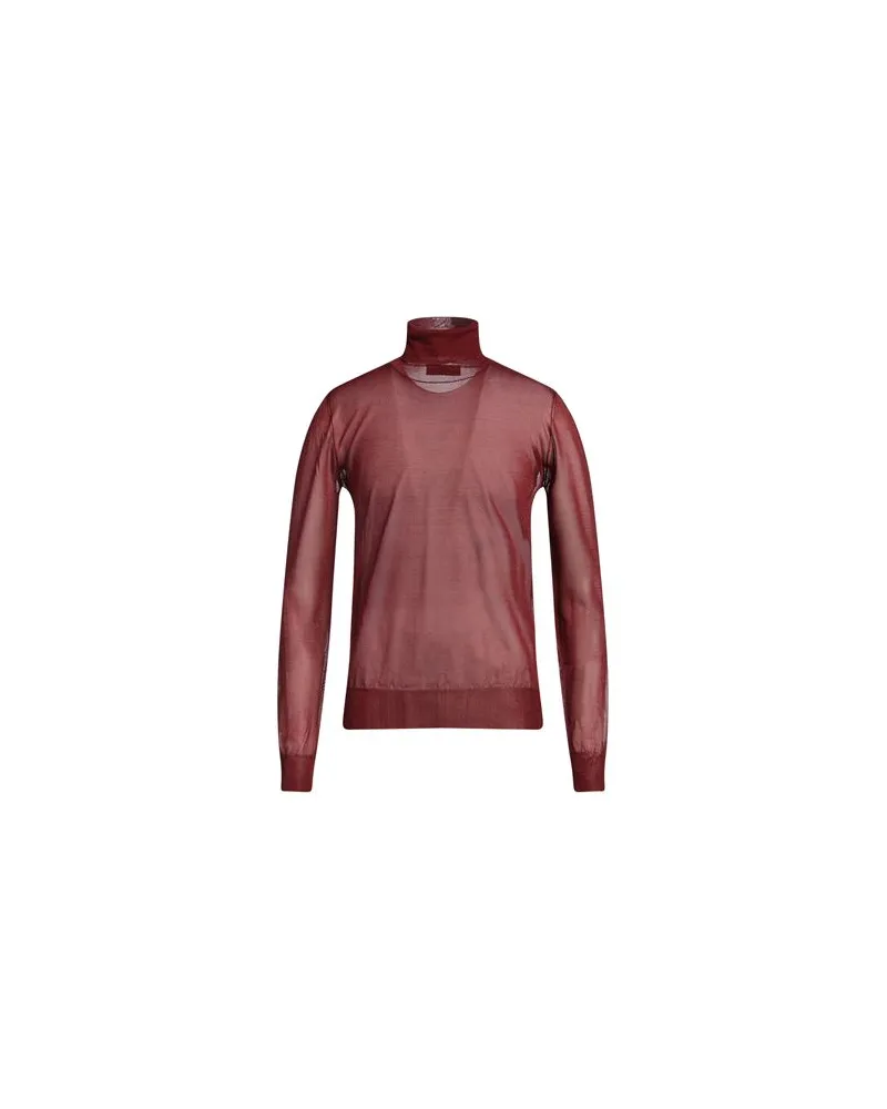 Dolce & Gabbana STRICKWAREN - Rollkragenpulloverauf YOOX.COM Bordeaux