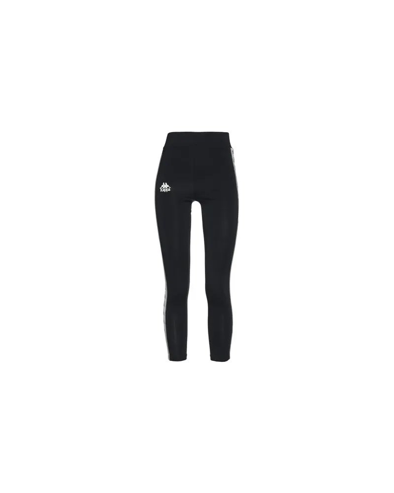 Kappa HOSEN & RÖCKE - Leggingsauf YOOX.COM Schwarz