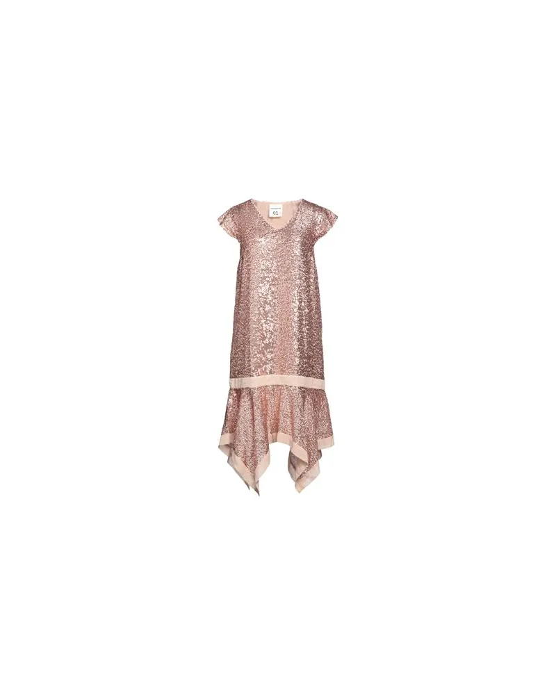 Semicouture KLEIDER - Midi-Kleiderauf YOOX.COM Hellrosa