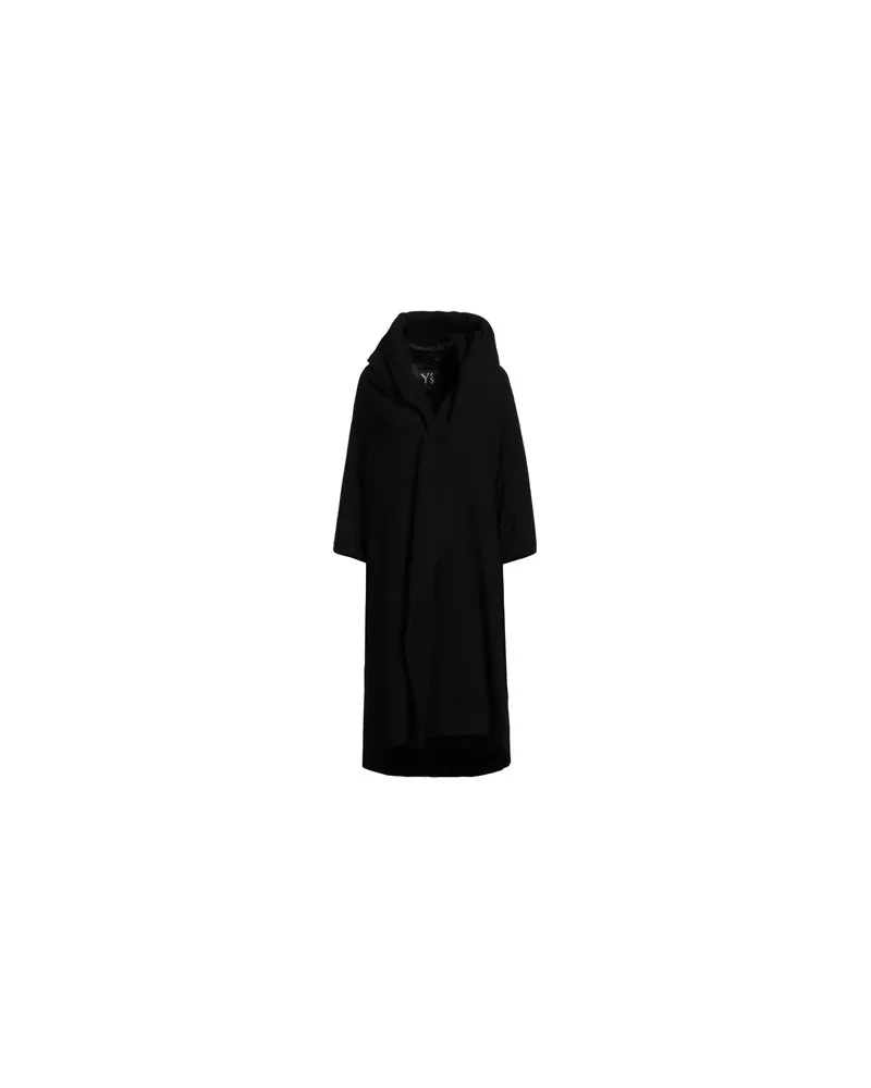 Y'S YOHJI YAMAMOTO JACKEN & MÄNTEL - Mäntelauf YOOX.COM Schwarz