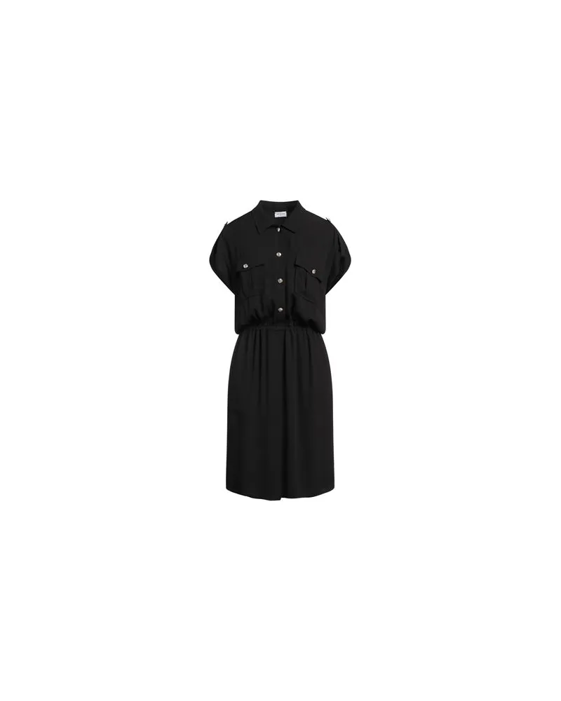 Rue du Bac KLEIDER - Midi-Kleiderauf YOOX.COM Schwarz