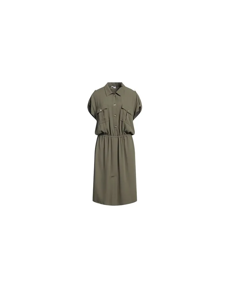 Rue du Bac KLEIDER - Midi-Kleiderauf YOOX.COM Militärgrün