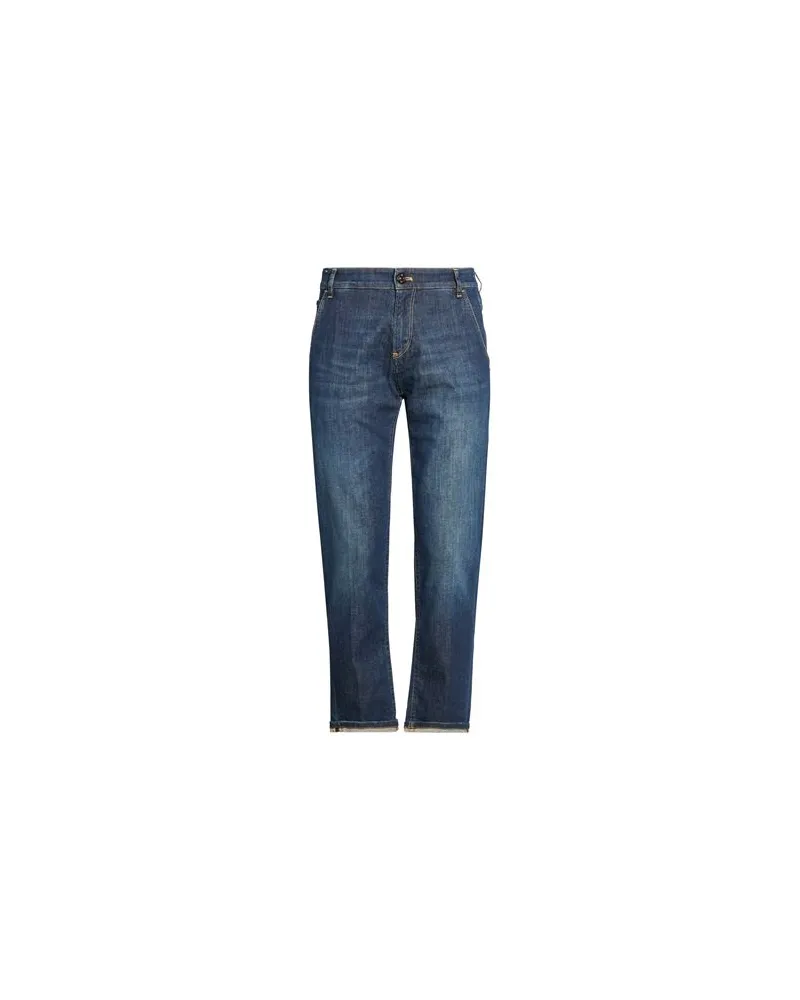 PT TORINO HOSEN & RÖCKE - Jeanshosenauf YOOX.COM Blau