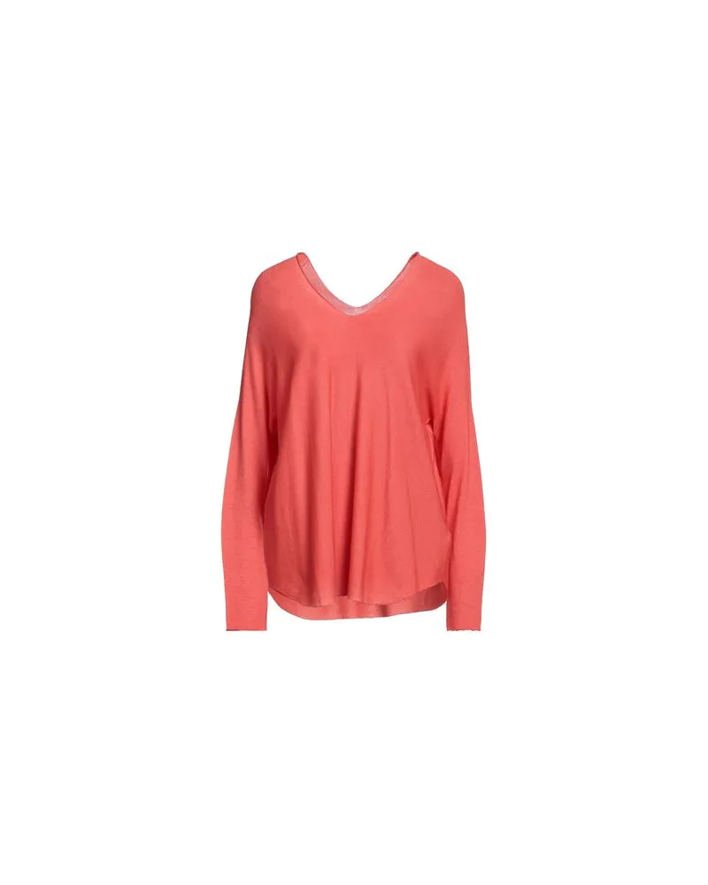 120% Lino STRICKWAREN - Pulloverauf YOOX.COM Tomatenrot
