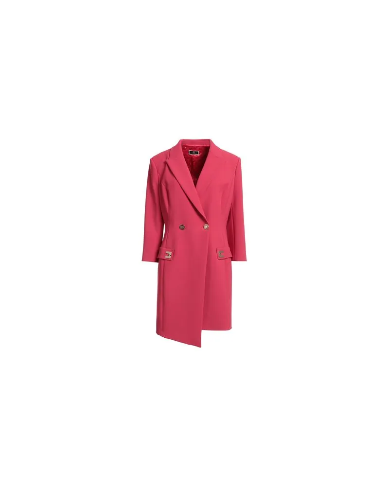 Elisabetta Franchi JACKEN & MÄNTEL - Mäntelauf YOOX.COM Fuchsia