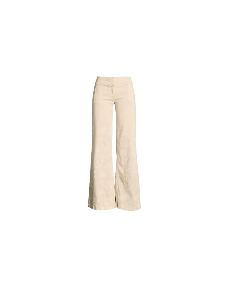 Compagnia Italiana HOSEN & RÖCKE - Jeanshosenauf YOOX.COM Beige