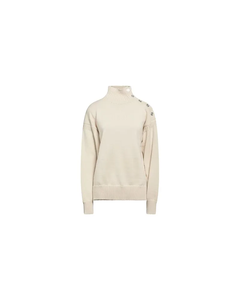 Jil Sander STRICKWAREN - Rollkragenpulloverauf YOOX.COM Elfenbein