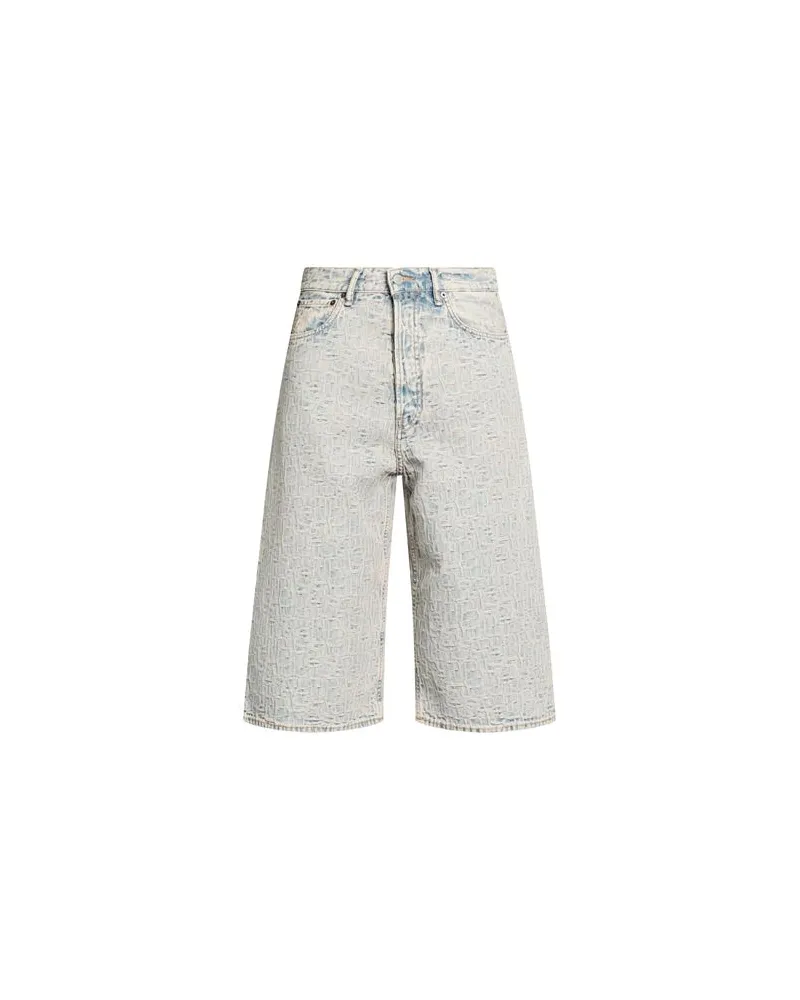Acne Studios HOSEN & RÖCKE - Jeansshortsauf YOOX.COM Blau