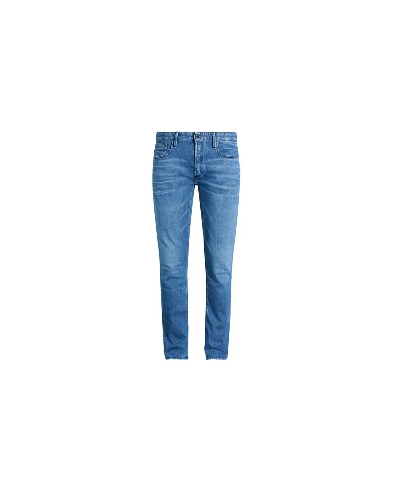 DENHAM HOSEN & RÖCKE - Jeanshosenauf YOOX.COM Blau