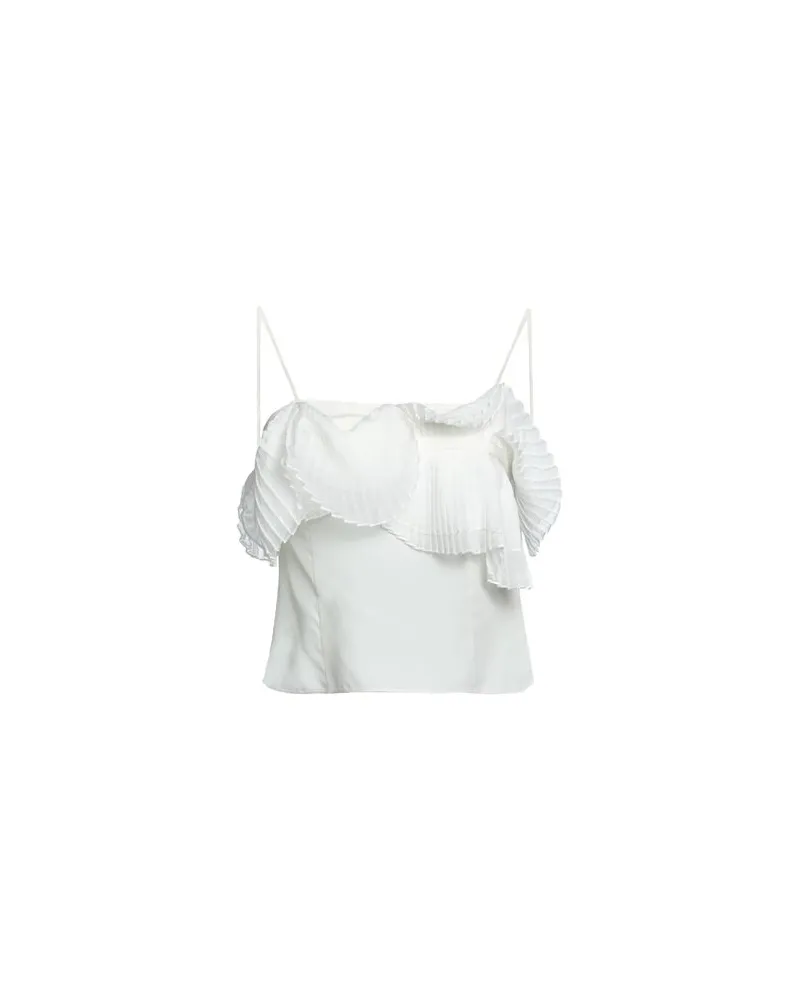Rochas TOPS - Topsauf YOOX.COM Cremeweiß