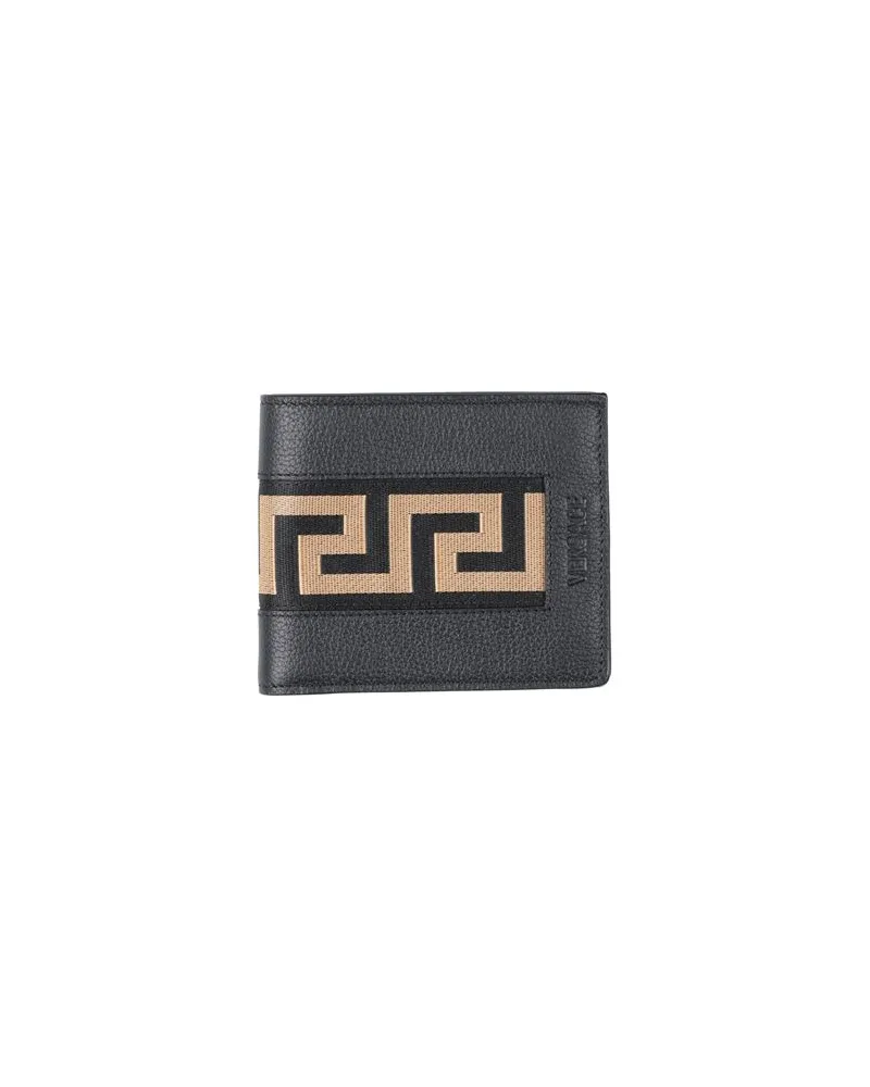Versace Kleinlederwaren - Brieftaschenauf YOOX.COM Schwarz