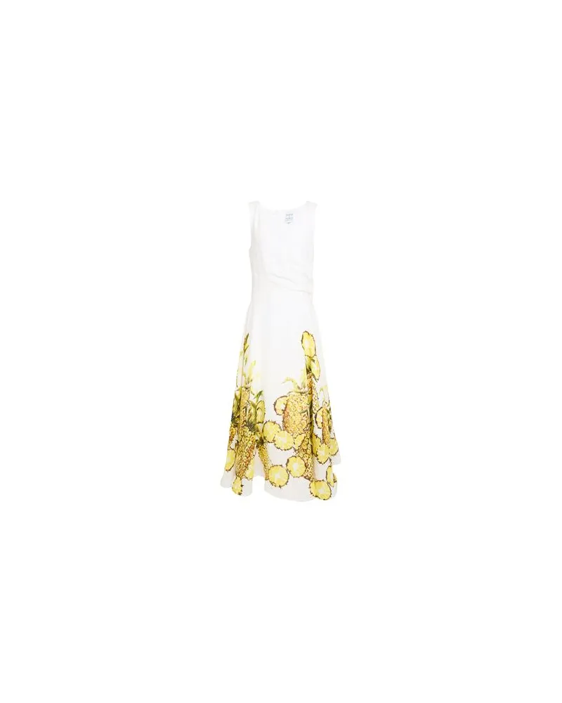 Sara Roka KLEIDER - Maxi-Kleiderauf YOOX.COM Gelb
