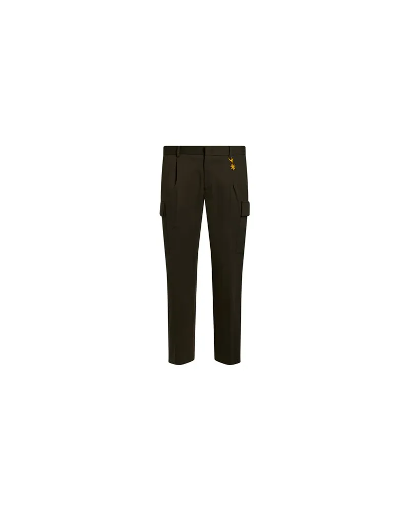 Manuel Ritz HOSEN & RÖCKE - Hosenauf YOOX.COM Militärgrün