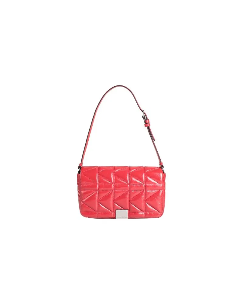 Karl Lagerfeld K/KUILT SP WRINKLE SHLDER BAG  - TASCHEN - Handtaschenauf YOOX.COM Rot