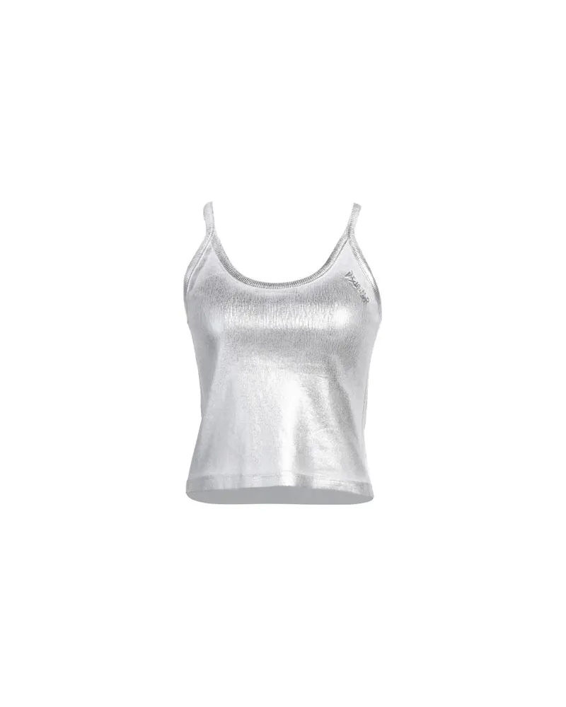 DISCLAIMER TOPS - Tank Topsauf YOOX.COM Silber