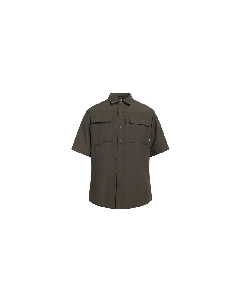 The North Face TOPS - Hemdenauf YOOX.COM Militärgrün