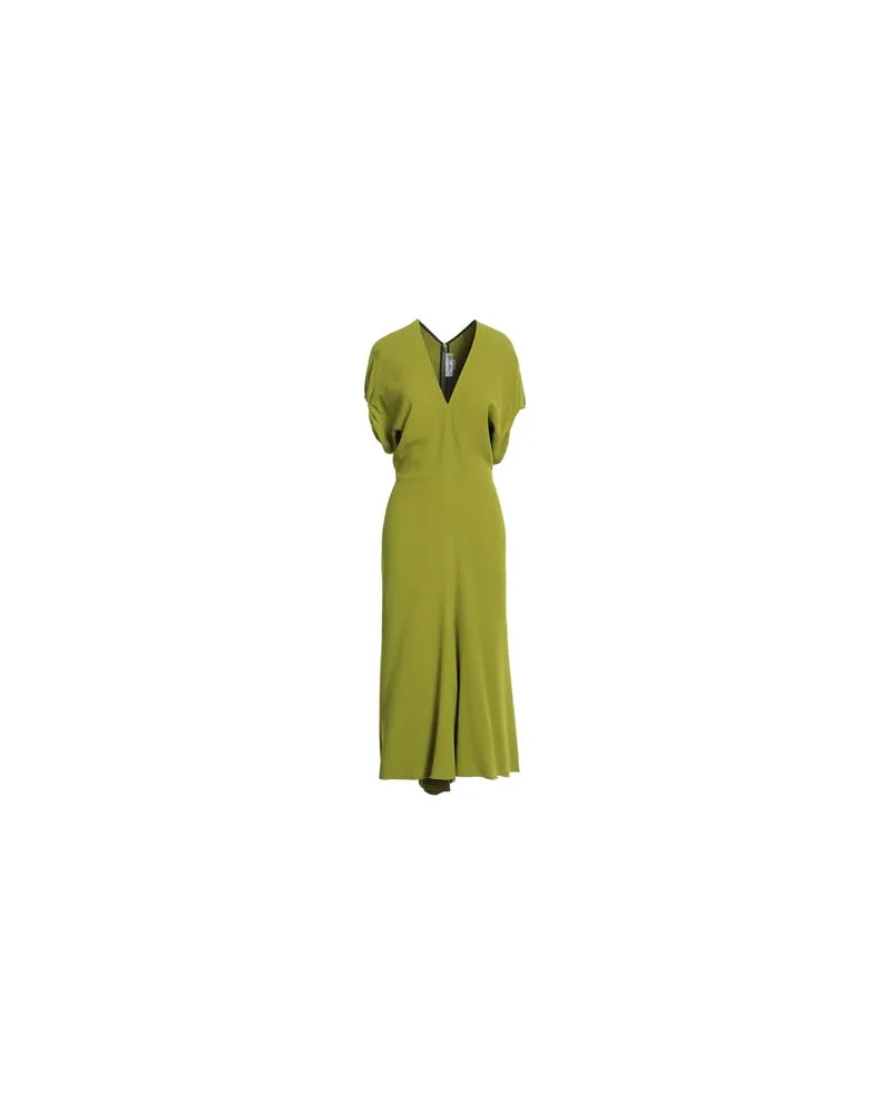 Victoria Beckham KLEIDER - Midi-Kleiderauf YOOX.COM Limettengrün