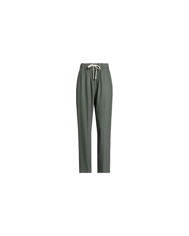 Semicouture HOSEN & RÖCKE - Hosenauf YOOX.COM Militärgrün