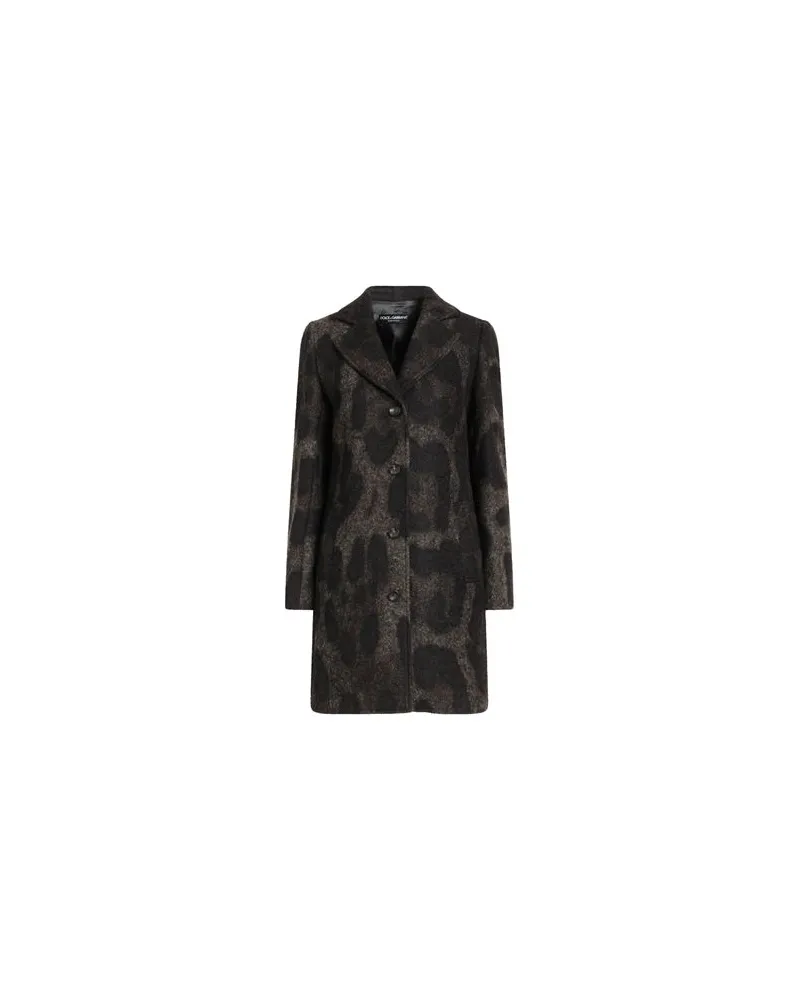 Dolce & Gabbana JACKEN & MÄNTEL - Mäntelauf YOOX.COM Dunkelbraun