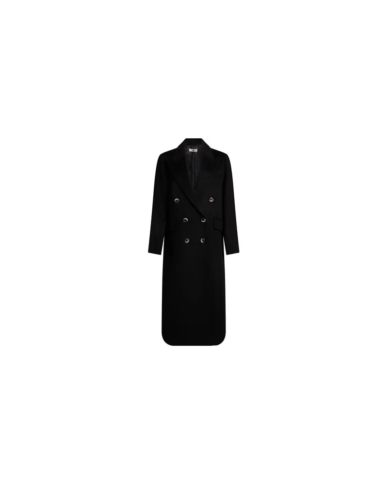 Twin-Set JACKEN & MÄNTEL - Mäntelauf YOOX.COM Schwarz