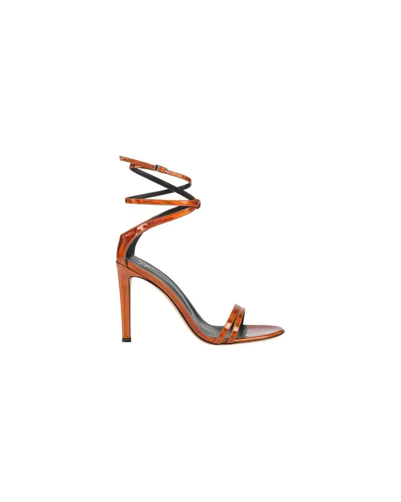 Giuseppe Zanotti SCHUHE - Sandalenauf YOOX.COM Orange