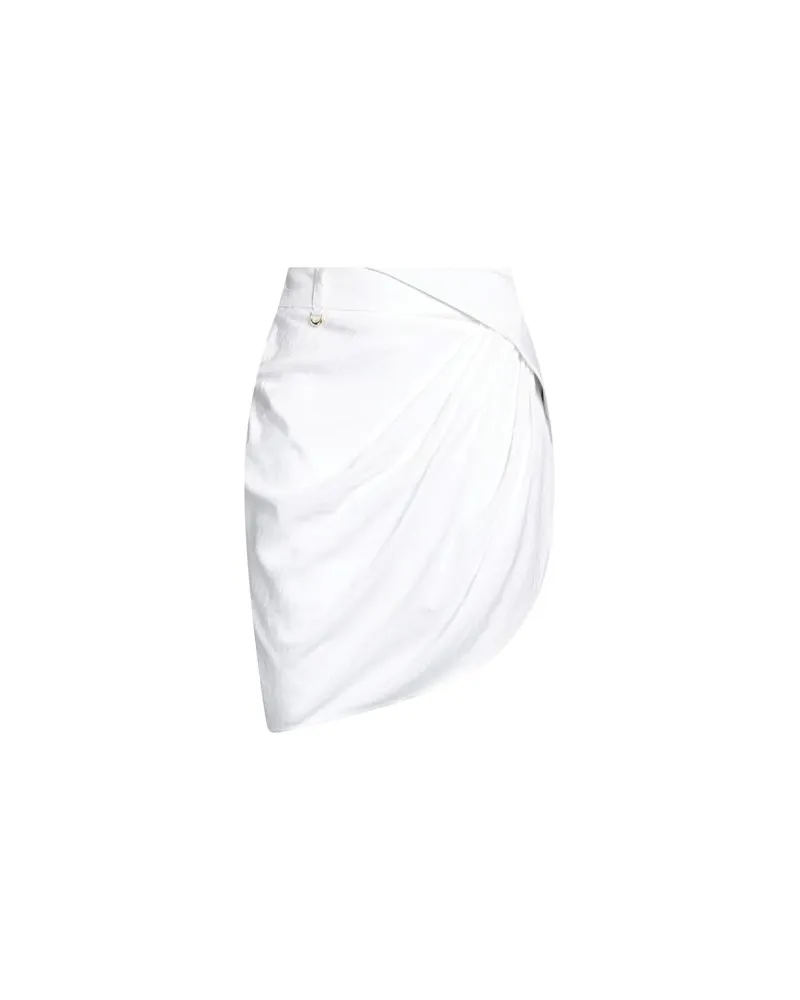Jacquemus LES SCULPTURES - HOSEN & RÖCKE - Miniröckeauf YOOX.COM Weiß